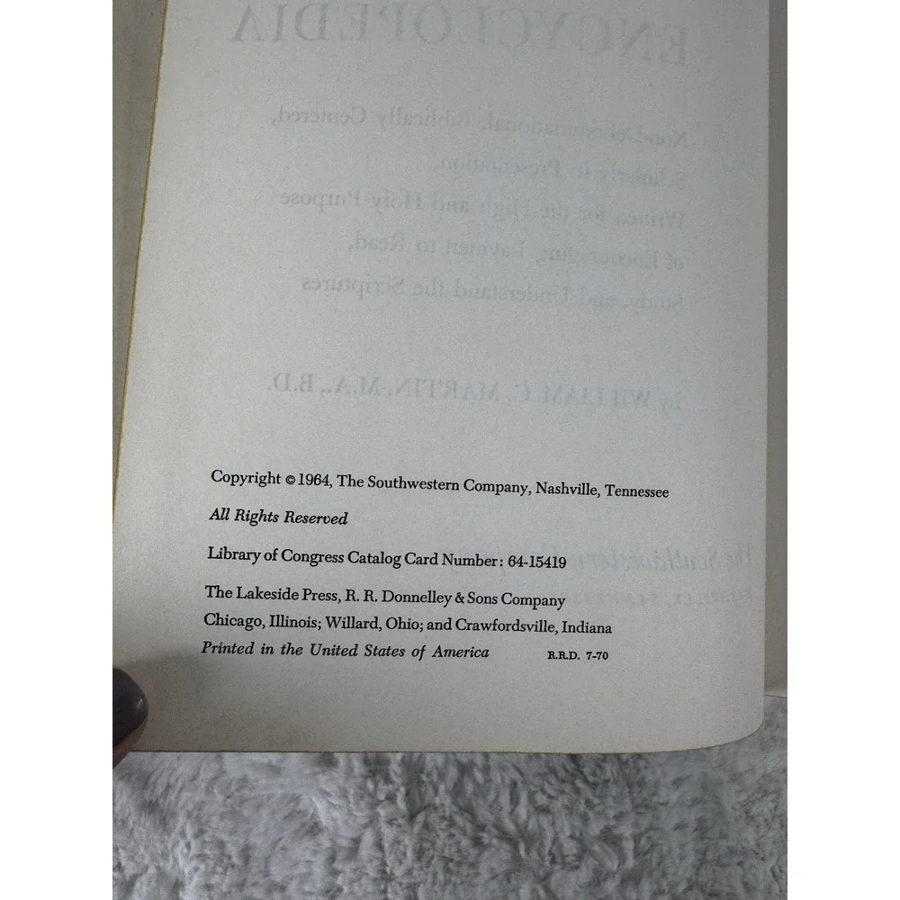 Layman's Bible Encyclopedia, Wycliffe Commentary, & A History By‎ Southwestern